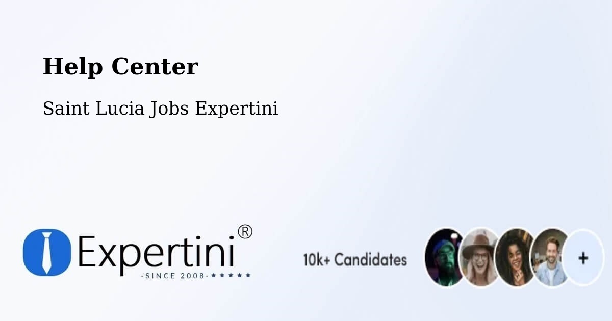 Help Center – Thamazo - Saint Lucia Jobs Expertini